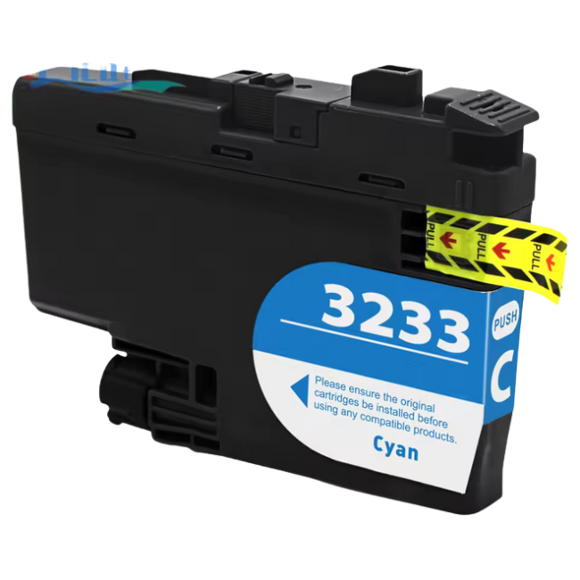 Tusz INQ 3233 CYAN do drukarek BROTHER J1100DW / J1300DW - zamiennik